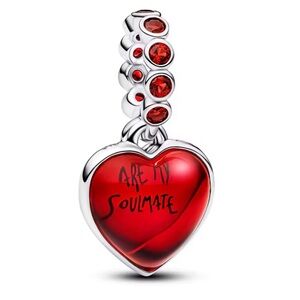 Red Heart Pendant Charm
